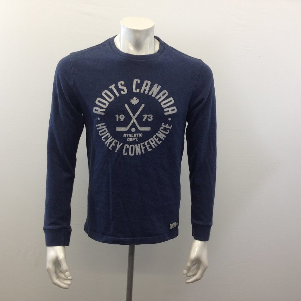 Roots Canada Men's Small Spell Out Tee Shirt